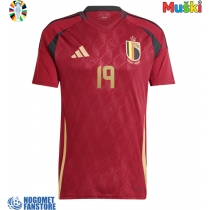 Belgija Johan Bakayoko #19 Domaci Dres EP 2024 Kratak Rukav